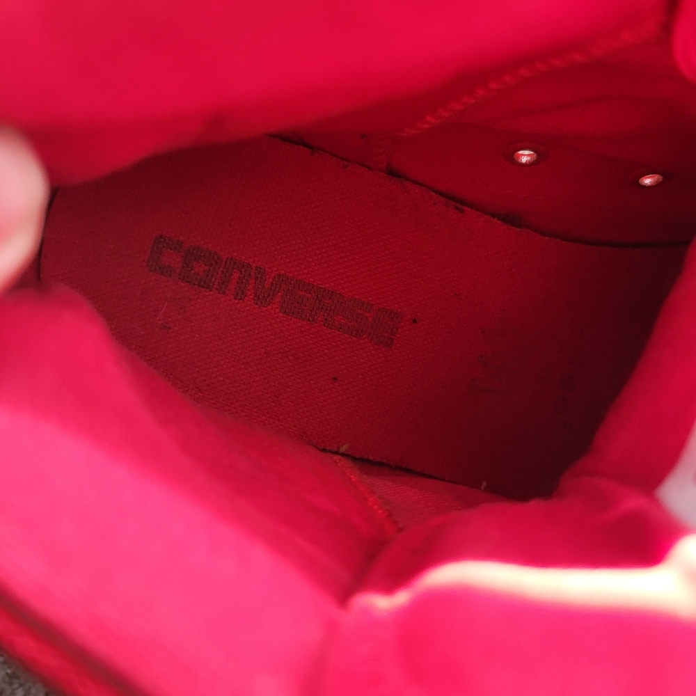 Converse Rubber Red All Stars Chuck Taylor Guard High Top sz 6 mens 8 wo… - Picture 6 of 10